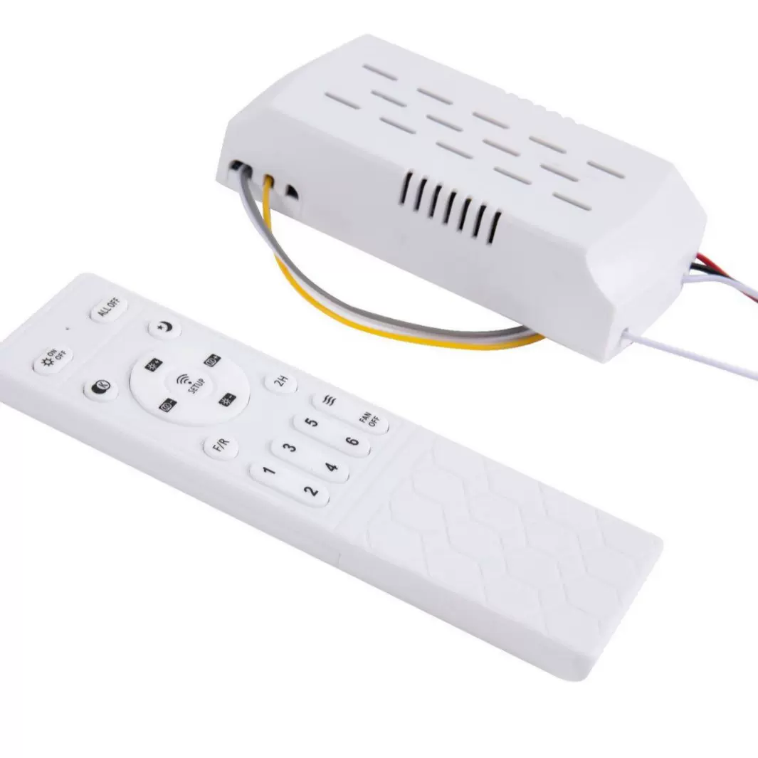 吊扇灯控制器低压24V变频电机遥控器无极调光调温调色智能433遥控