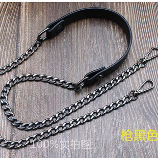 Bag Chain Metal Accessories Bag with Pressure Relief Bag Strap Women's New Bag Flat Chain Single Shoulder Crossbody Free Shipping