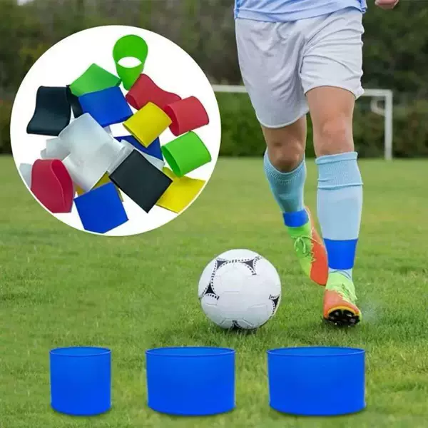 Football Leg Guard Fixed Silicone Socks Fitness Leg Multi-purpose Socks Universal Leg Guard Adult Children Shin Guard Belt