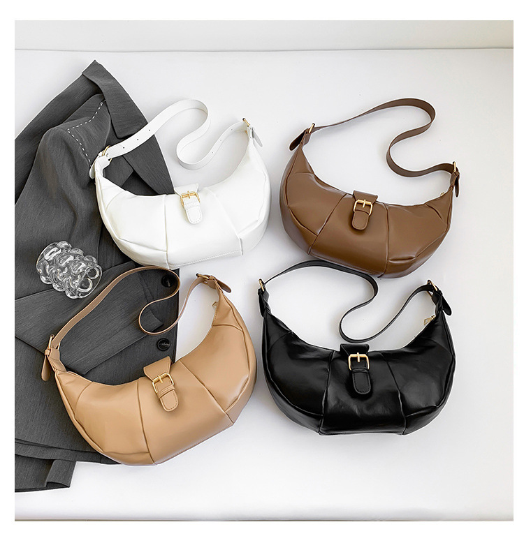 High-end 2024 autumn/winter new underarm bag, handbag, large-capacity commuting single-shoulder crossbody bag, dumpling bag undefined