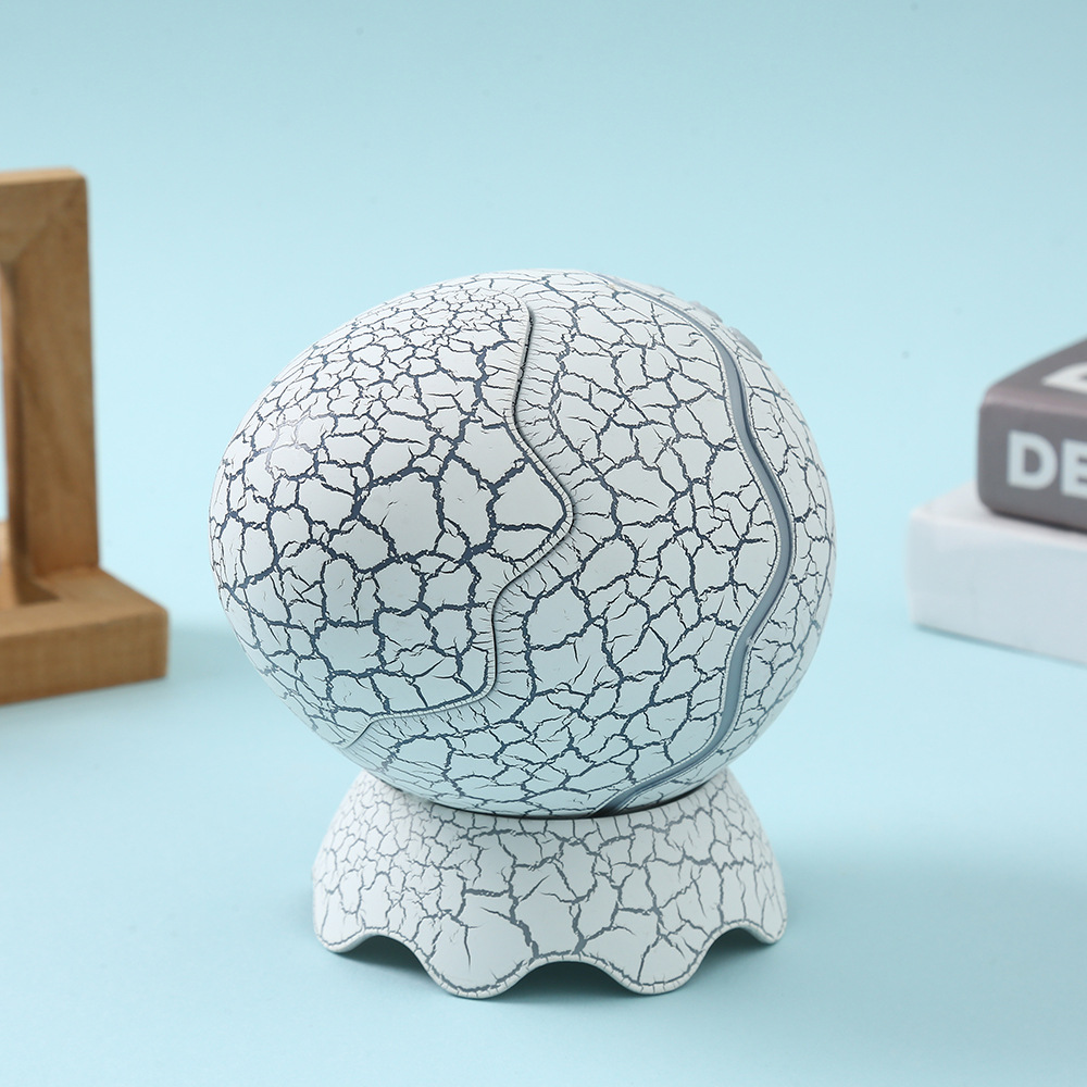 Huevo de dinosaurio, proyector de cielo estrellado, ruido blanco, música Bluetooth, grieta, lámpara de nebulosa, ondas de agua, luz de noche para niños