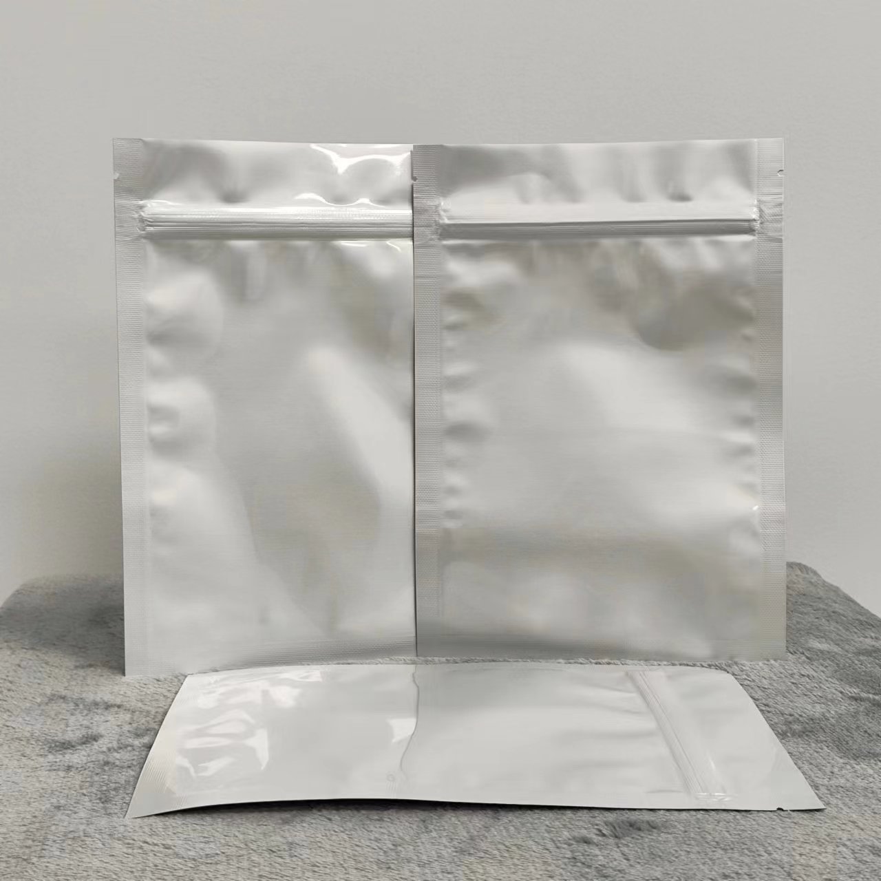 防静电真空自封铝箔袋电子IC芯片半导体封装袋抗穿刺屏蔽复合铝袋