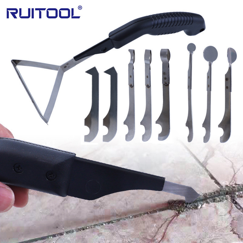 10 pieces of beautiful sewing set flat Yin and Yang angle hook fill cleaning glue shovel sewing knife sewing knife sewing scraper beautiful sewing tool