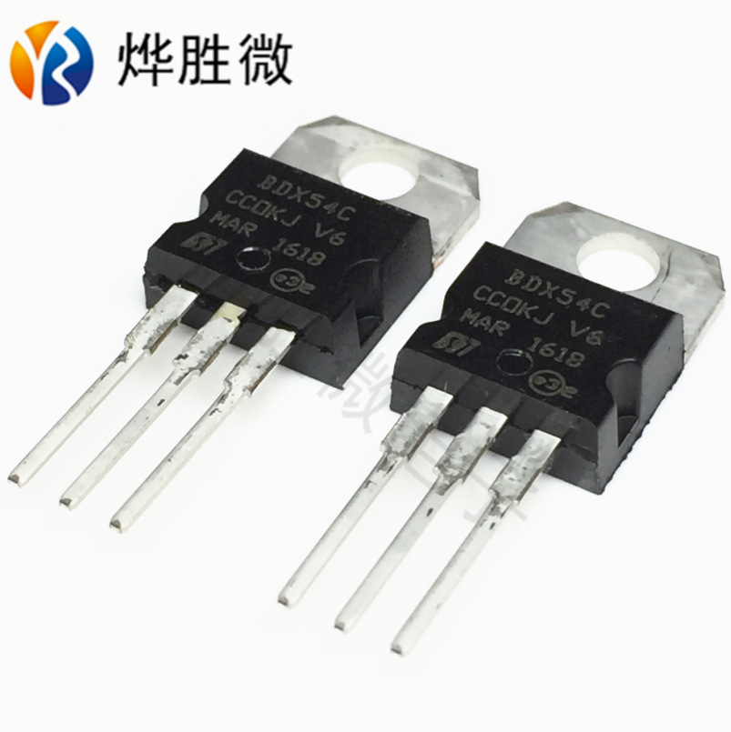 达林顿三极管  BDX54C  ST/意法  TO-220  全新国产 厂家批发