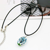 Plant lamp, sample, starry sky, accessory, retro sweater, glossy pendant, necklace, with gem