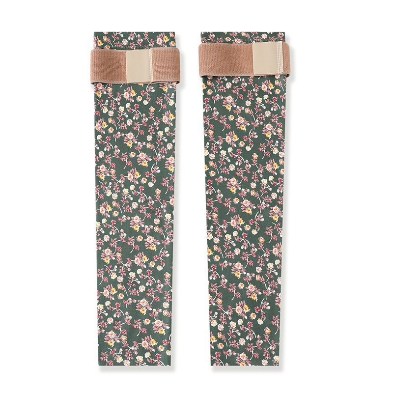 Velvet impresión correa de protector de piernas rodillas anti-deslizante articulaciones de piernas anti-frio para hombres y mujeres mayores calentamiento anti-frio más calcetines image 12