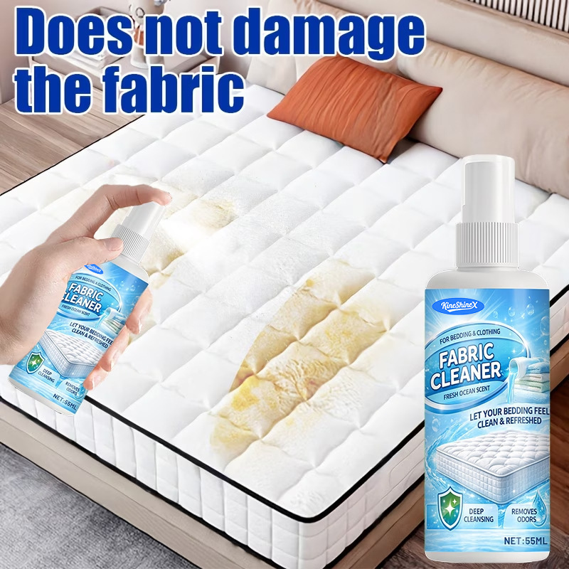 Mattress cleaning spray, no-rinse sofa and mattress freshener, special fabric stain remover, no-water cleaning agent
