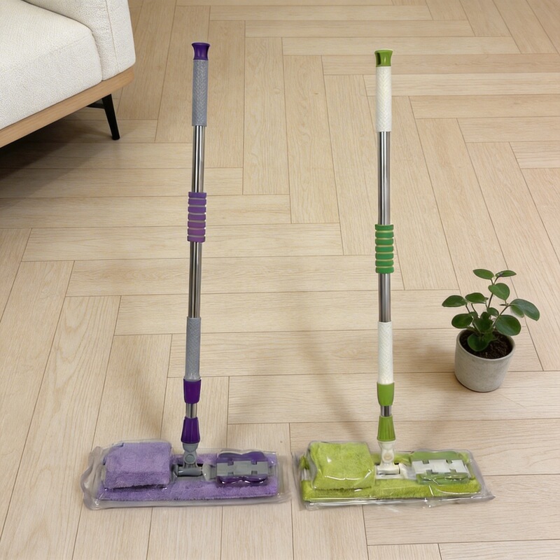 Foreign Trade Cloth-Padded Mop for Home Use, Lazy Mop That Cleans Wood Floors and Tiles with One Sweep, Absorbs Water and Removes Dust, Flat Mop Foreign Trade Cloth-Padded Mop for Home Use, Lazy Mop That Cleans Wood Floors and Tiles with One Sweep, Absorbs Water and Removes Dust, Flat Mop