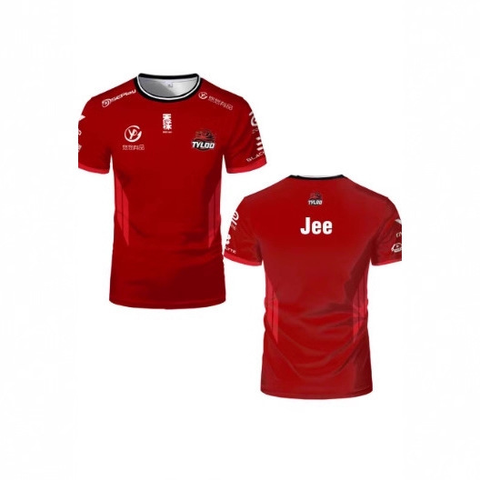2025 C Professional League Tyloo Team Uniform Csgo E-Sports Club Competition Uniform Men's and Women's Summer Quick-Drying T-Shirt
