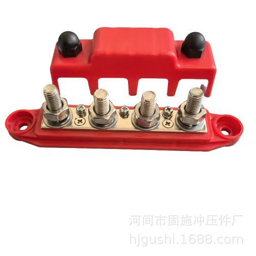 Factory direct supply RV ship bus line row M8M10 high current connection stud 304 stud plus pure copper distribution block