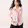 宽松秋季法式条纹上衣