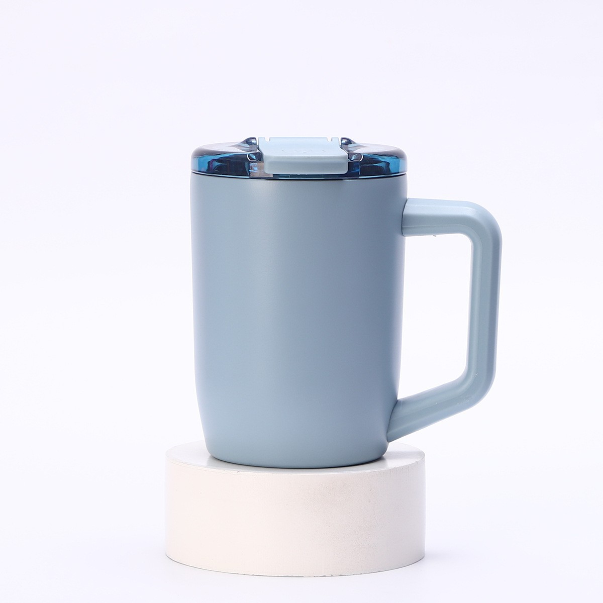 Nuevos productos transfronterizos de acero inoxidable 15oz taza de mango taza de oficina de negocios portátil taza de café taza de café taza