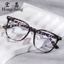 新款防蓝光复古平光镜 TEMU希音专卖超轻眼镜架米钉镜框 男女同款