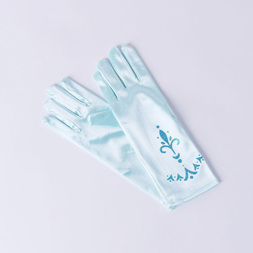 Frozen Crown Magic Wand Children's Elsa Princess Accessory Girl Child Performance Wig Necklace Bracelet Set