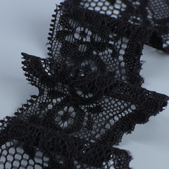 5cm經編波浪花邊 錦綸彈力波邊蕾絲花邊 洛麗塔婚紗內衣輔料錦