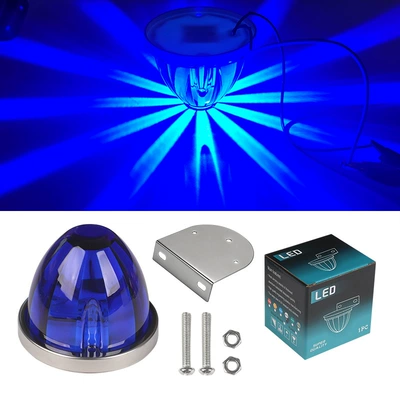 Side Light Led Signal Light, Other lights - blue-single-pack-1-stand-10-30v-always-on