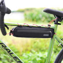 Bicycle Bag Nylon Front Tube Frame Bag Waterproof Cycling Pa