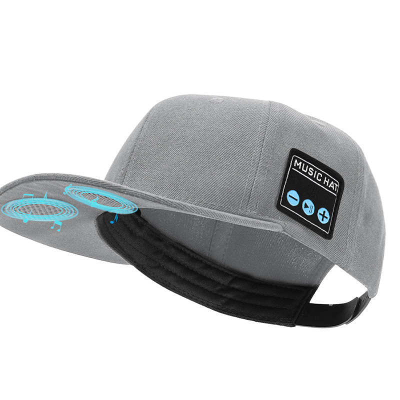 Sınır ötesi akıllı Bluetooth kulaklık sesli sivri uçlu şapka açık hava sporları hip-hop sokak dansı güneş beyzbol şapkası fabrika üretimi - 9