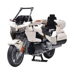 Building Blocks Moc-29748 Motorcycle Model 1290 Particle Number/White Toy Christmas Gift