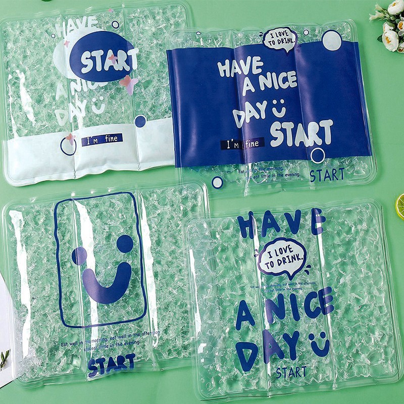 冰垫学生夏季坐垫凉垫散热垫汽车凝胶坐垫降温屁股垫透明冰晶冰垫