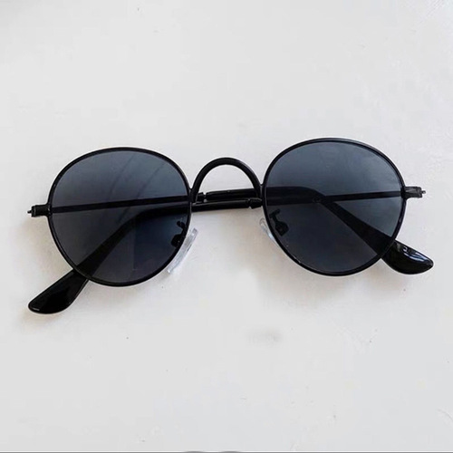New fashionable children's sunglasses for outdoor travel, anti-UV baby sun visors, retro street style glasses