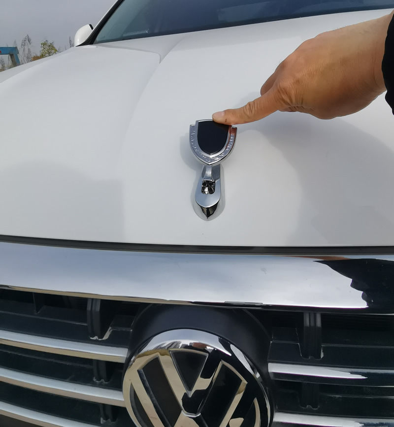 Metal logo car logo engine cover car head cover exterior decoration stickers alloy brand car logo personalized modification accessories
