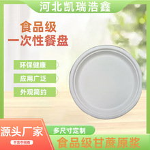 一次性餐盘纸盘餐饮食品级菜盘可降解家用烧烤蛋糕店西餐餐具餐盘