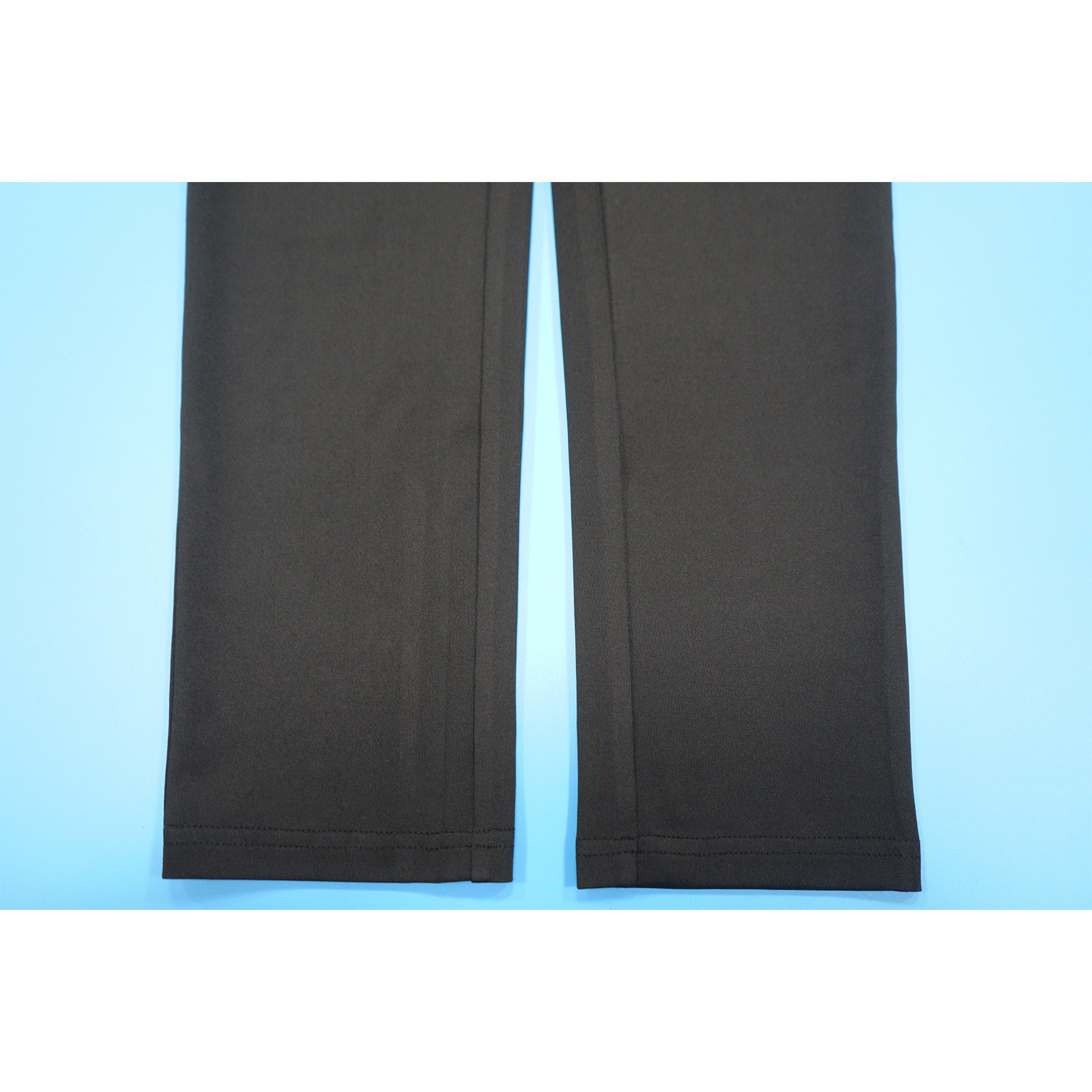 Sexy Deep V Long Sleeve Jumpsuit Solid Color Tight Fit_voghion.com