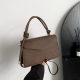 Bag Women's New Sizzy Gradient Small Square Bag Handbag Simple Fashion All-match Western Style Shoulder Crossbody Bag
