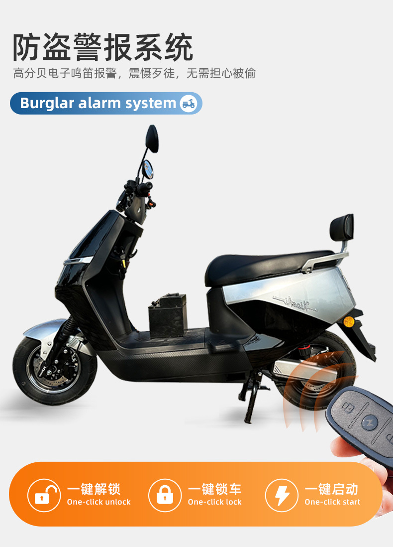 Electric Scooter Wholesale: Jintou 5Th Generation Battery-Powered Two-Wheeled Foreign Trade Exclusive Ultra-Light Riding-Assisted Adult Electric Motorcycle