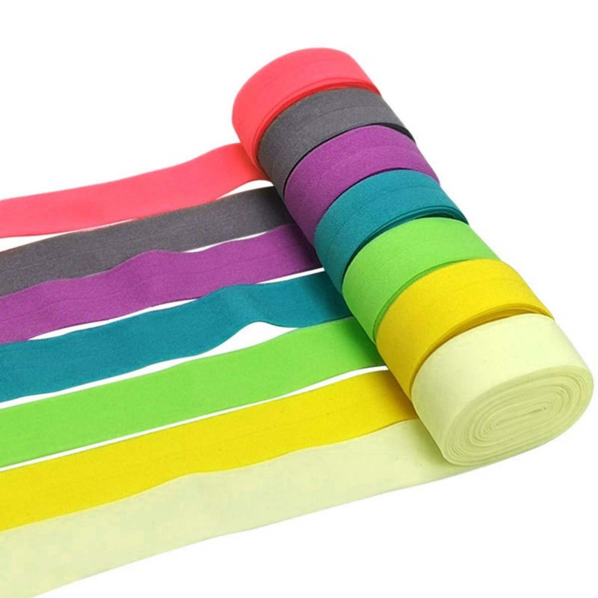 1/250 color 1 / 2cm color 7070 nylon ropa interior doblada banda elástica chaqueta elástica borde