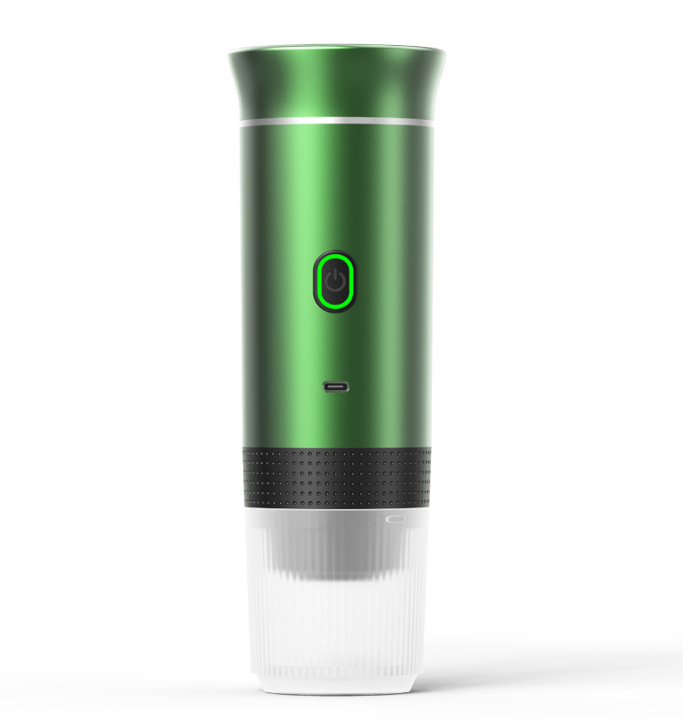 ポータブルコーヒーマシンパウダーカプセルユニバーサル USB ワイヤレス加熱屋外車ホームエスプレッソ抽出機|undefined