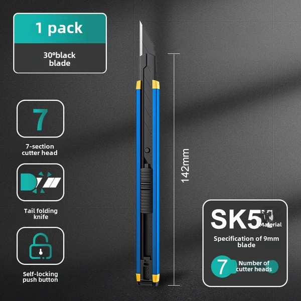 Blue SK5 Black Blade [One Pack]