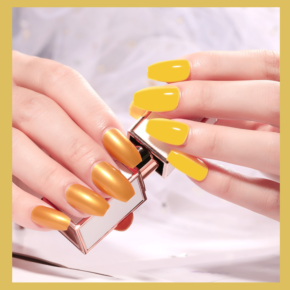 Base almond fake nails