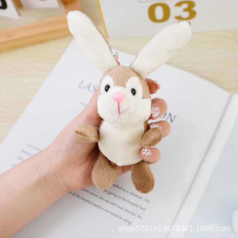 かわいい変身ニンジンウサギペンダントぬいぐるみクリエイティブバニーバッグペンダントキーホルダー人形|undefined