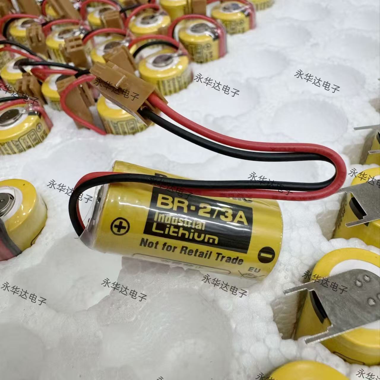 BR-2/3A 3V BR17335 锂电池 带线 全新现货