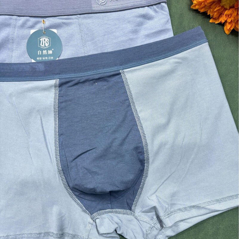 240 # Wholesale Special Price 50 Pieces of Pima Cotton Pure Cotton Men's Breathable Sweat-Wicking Natural Stylish Men's Boxer Briefs