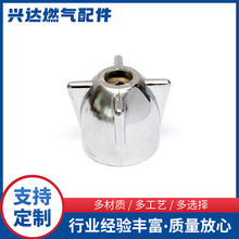 宁波锌合金抛光电镀水暖配件 铝合金水暖配件 抛光电镀铝合金手轮