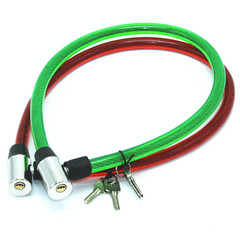 Bicycle lock 2080 atomic Steel cable lock Bicycle anti-theft lock mountain bike accessories