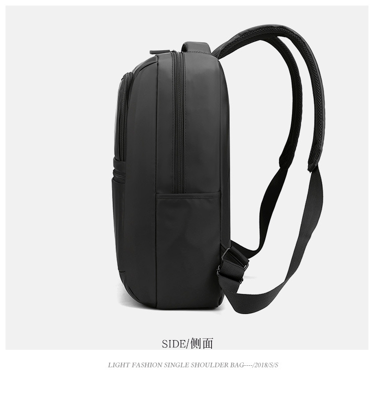 New men's backpack, multi-functional business waterproof computer bag, simple outdoor travel, large-capacity backpack undefined