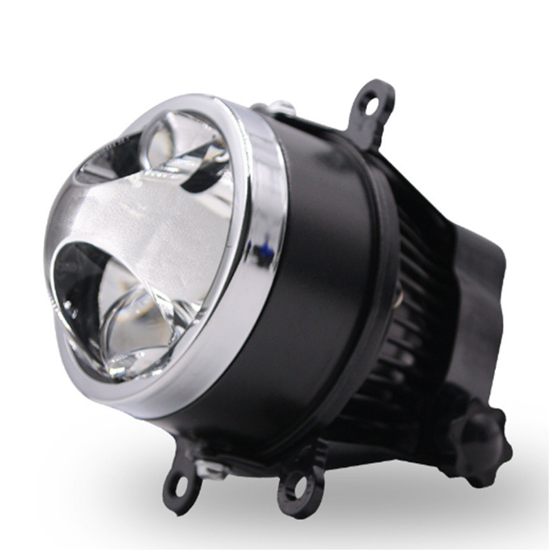 Nuevo W2 doble lente de luz de luz de niebla 3.0 pulgadas modelo LED general modificado lente láser de doble luz de automóvil