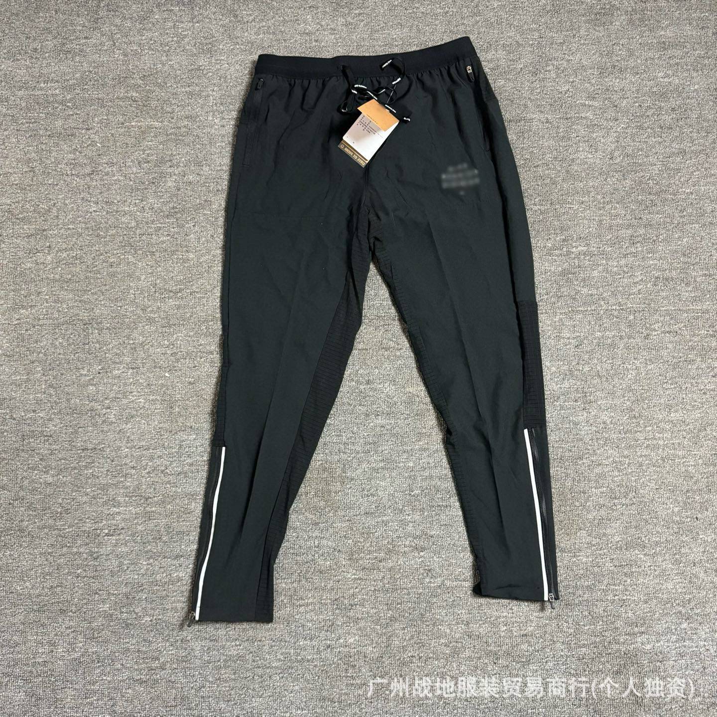 Explosión transfronteriza de un tipo idéntico de tecnología de prevención de tres secado rápido tela casual tela cremallera deportiva de protección solar pantalones de hombre