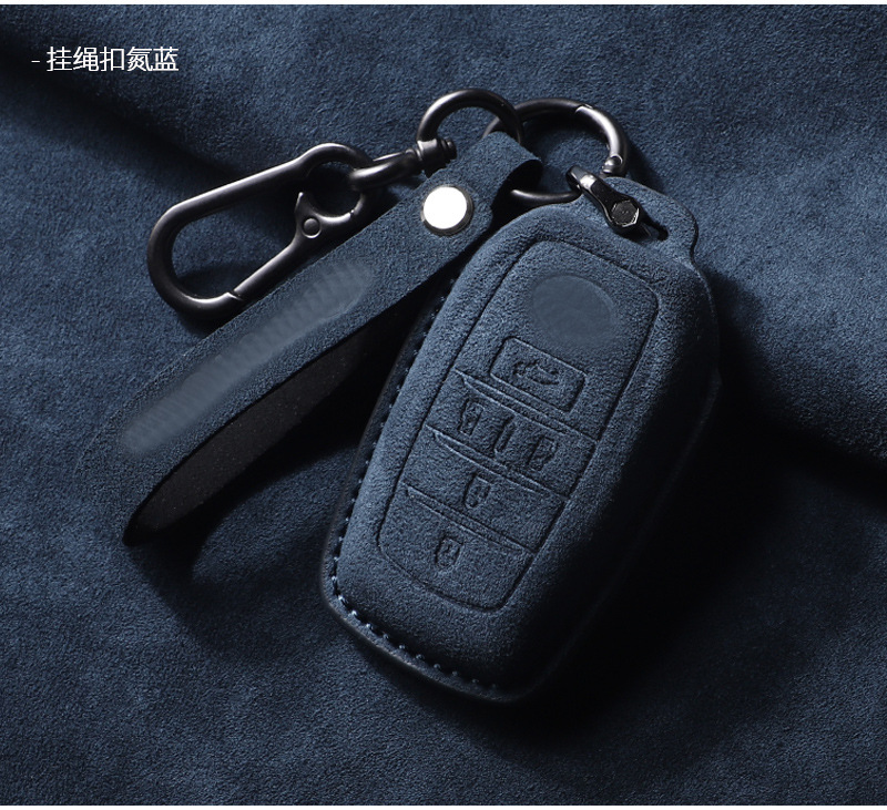 Suitable for Toyota Key Cover Senna Sienna Toyota Imported Alfa Classy Suede Key Protection