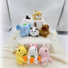 かわいいカピバラぬいぐるみ人形かわいい人形バッグペンダント人形キーホルダー小さなペンダント卸売