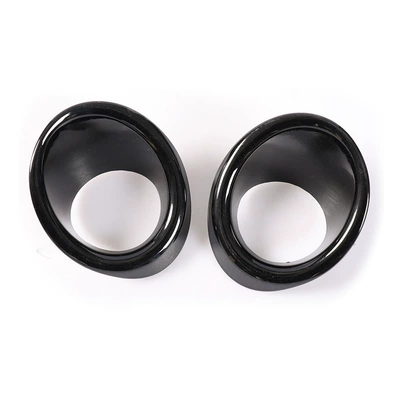 Other Automotive Exterior Supplies — Light Eyebrow Car Exterior Decoration - front-fog-light-round-painted-black