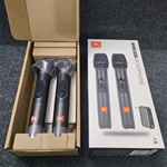 跨境外贸无线双麦克风WIRELESS MICROPHONE家用u段对频叠机