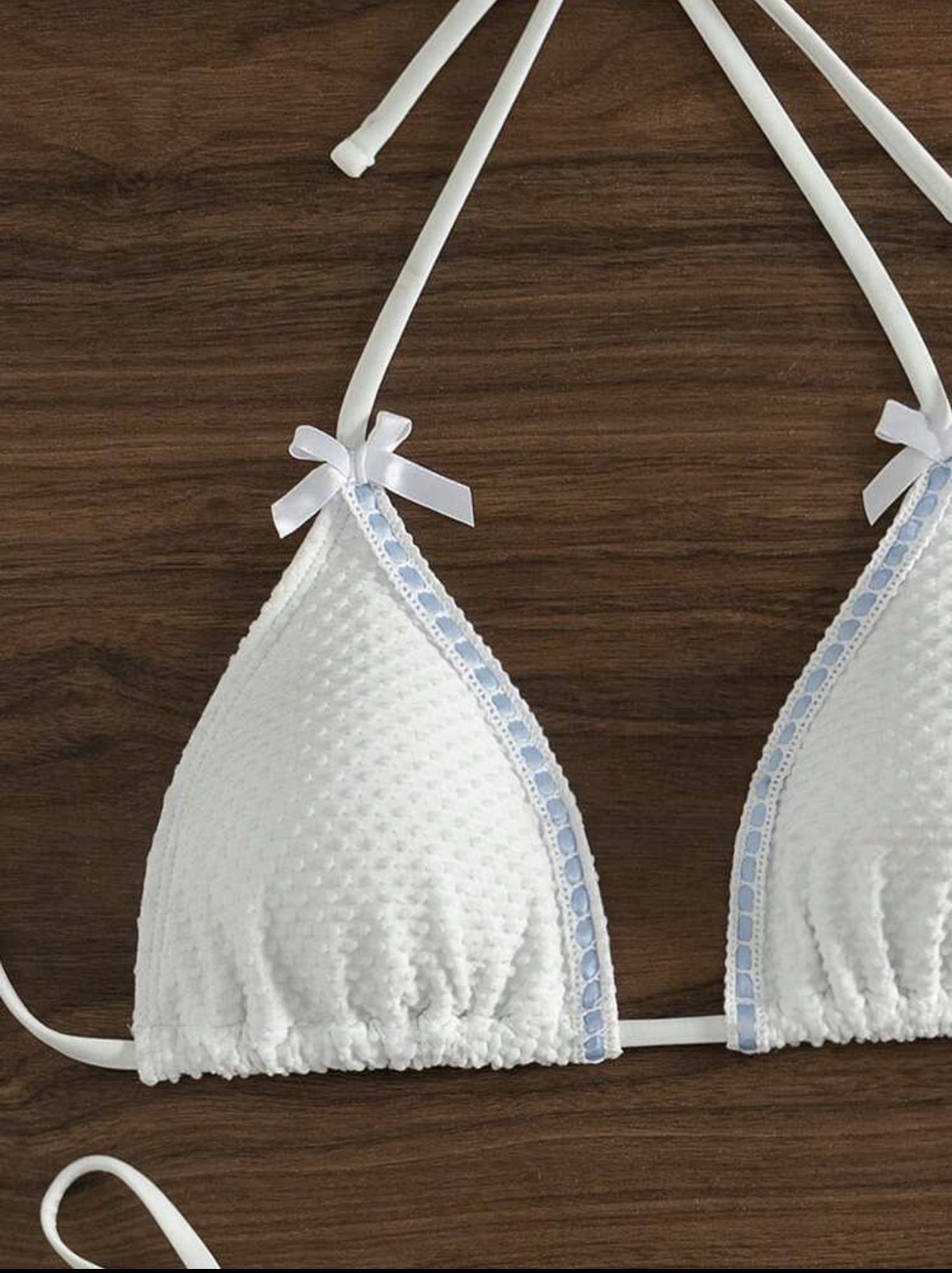 Elegantes Damen Bikini Set Mit Triangel Oberteil Für Den Strand_voghion.com