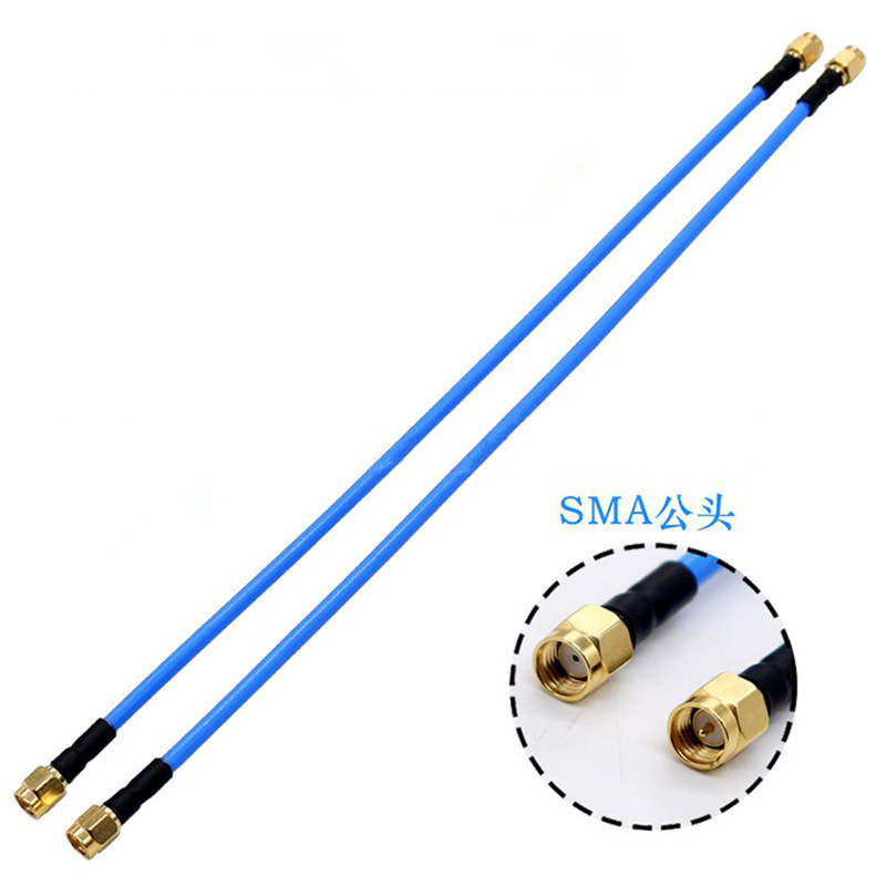 SMA公头公针转SMA公头母针 高品质天线转接线 SMA半柔转接线