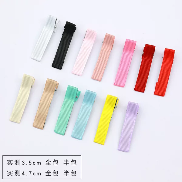 DIY Jewelry Accessories Materials All-Inclusive Hairpin Clip Side Clip Handmade Baby Hair Accessories Head Accessories Duckbill Clip Ribbed