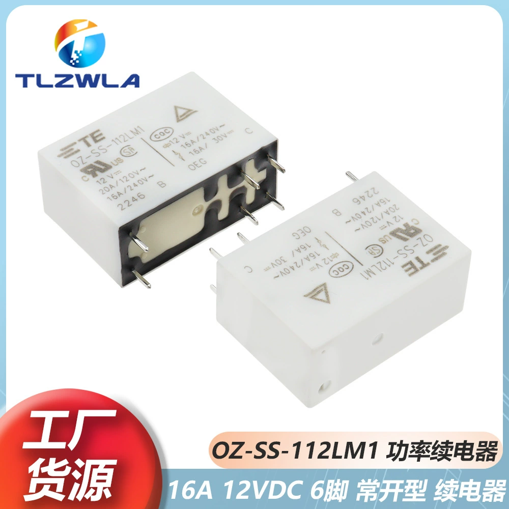 Новый оригинальный 0Z OZ-SS-112LM1 12VDC 16A Преобразователь Реле Мощности 240V 6 ног